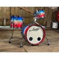 LALITE Batterie Bebop 14"/ 3pcs - Blue to Red Fade