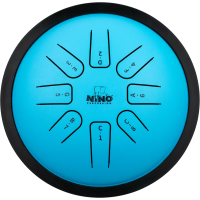NINO 981 Tongue Drum Small 7" - Blue, C Major