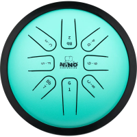 NINO 982 Tongue Drum Small 7" - Green, G Minor