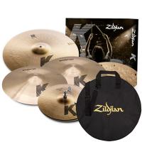ZILDJIAN KP102 Pack K Series Paper Thin + Housse Zildjian ZCB Offerte
