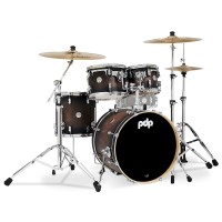 DW PDP Batterie Concept Maple 20"/4pcs - Charcoal Burst Lacquer