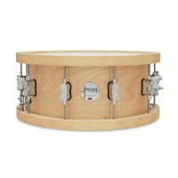 PDP PDSN6514NAWH Caisse Claire Concept Thick Wood Hoop Maple 14"x6.5" - Gloss Natural