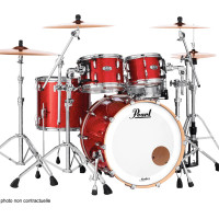 PEARL MASTERS MAPLE COMPLETE FUSION20 INFERNO RED SPARKLE