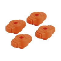 TAMA QC8B4OR Pack Tilters Cymbale Quick-Set - Mate Orange (x4)