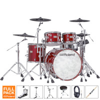 ROLAND VAD-706-GC V-DRUMS ACOUSTIC DESIGN GLOSS CHERRY FULL PACK ROLAND