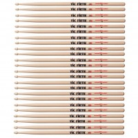 PACK 12 PAIRES - VIC FIRTH 5B AMERICAN CLASSIC