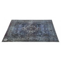 DRUM'N'BASE Tapis de Batterie 185x160cm Vintage Persian - Blue