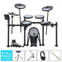 ROLAND VQD106 Batterie Électronique V-Drums Quiet Design - Avec Module, Full Pack