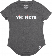 VIC FIRTH T-SHIRT WOMEN LOGO TEE - TAILLE S