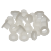 DANMAR PERCUSSION TRW100W Rondelles Nylon pour Tirants - White (x100)