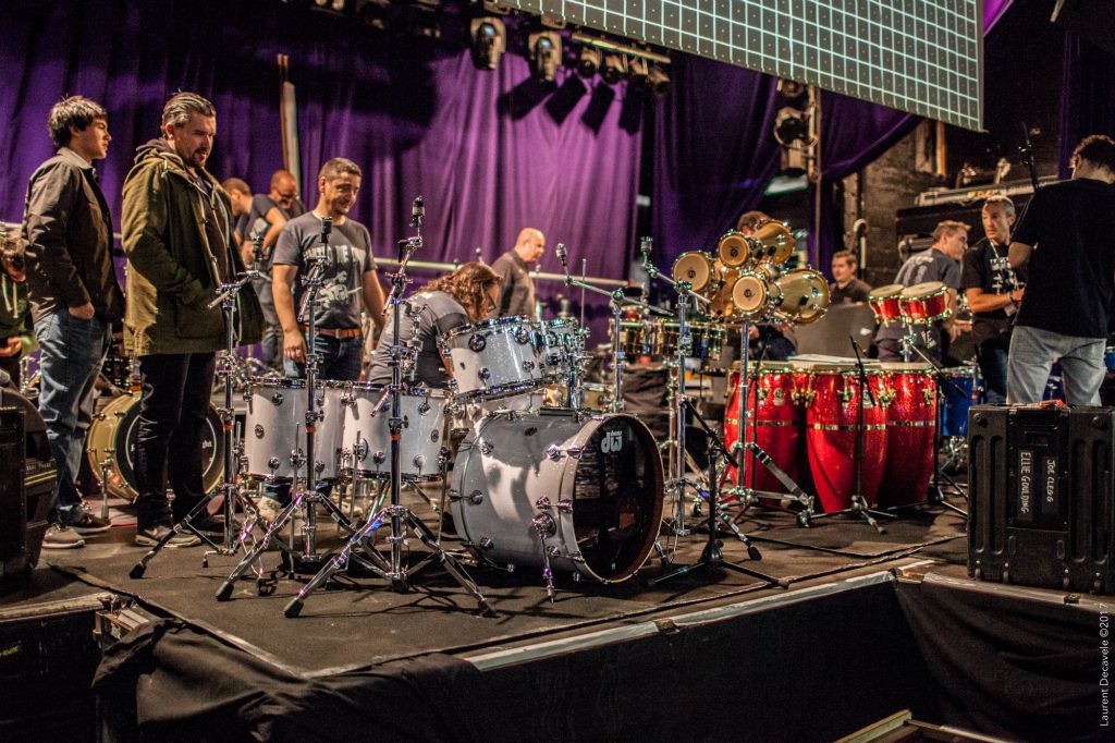 Le kit DW de Raul Pineda fin prêt