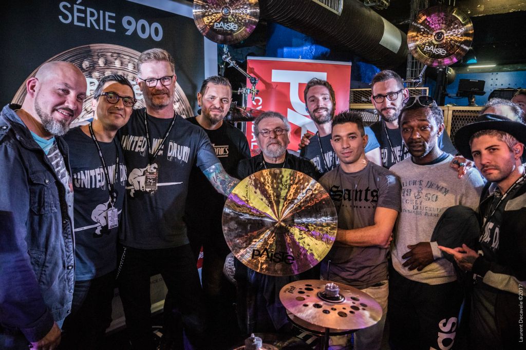 Les endorsés Gewa autour de André Ceccarelli