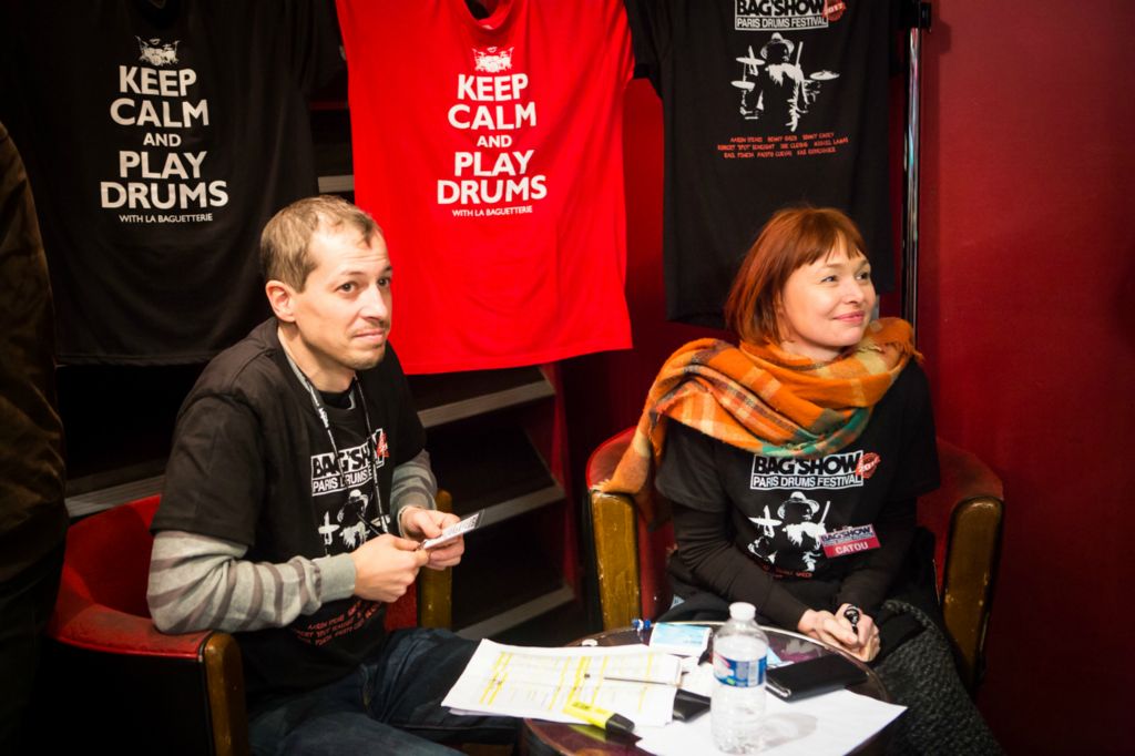 Jean Luc Navarre et Catou Moet (équipe Baguetterie)