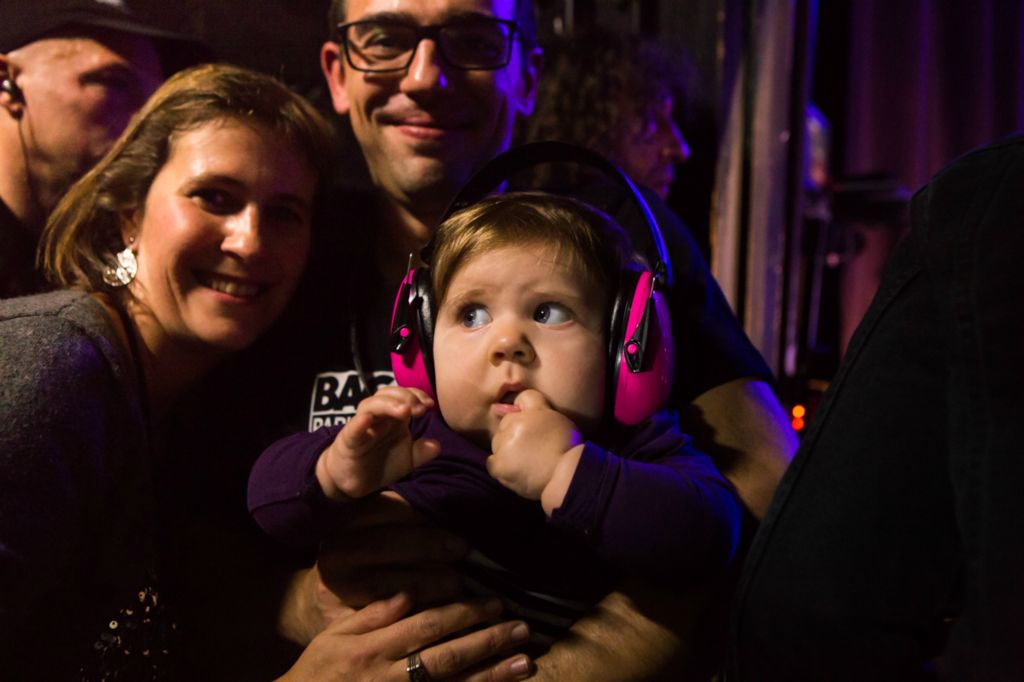 la famile Acker, MArie, Florent et Léonnie !  (équipe Baguetterie)