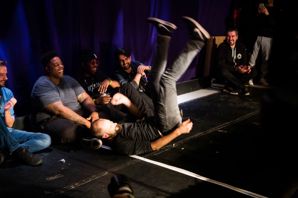 Comme quoi même les grands ont besoin de décompresser.