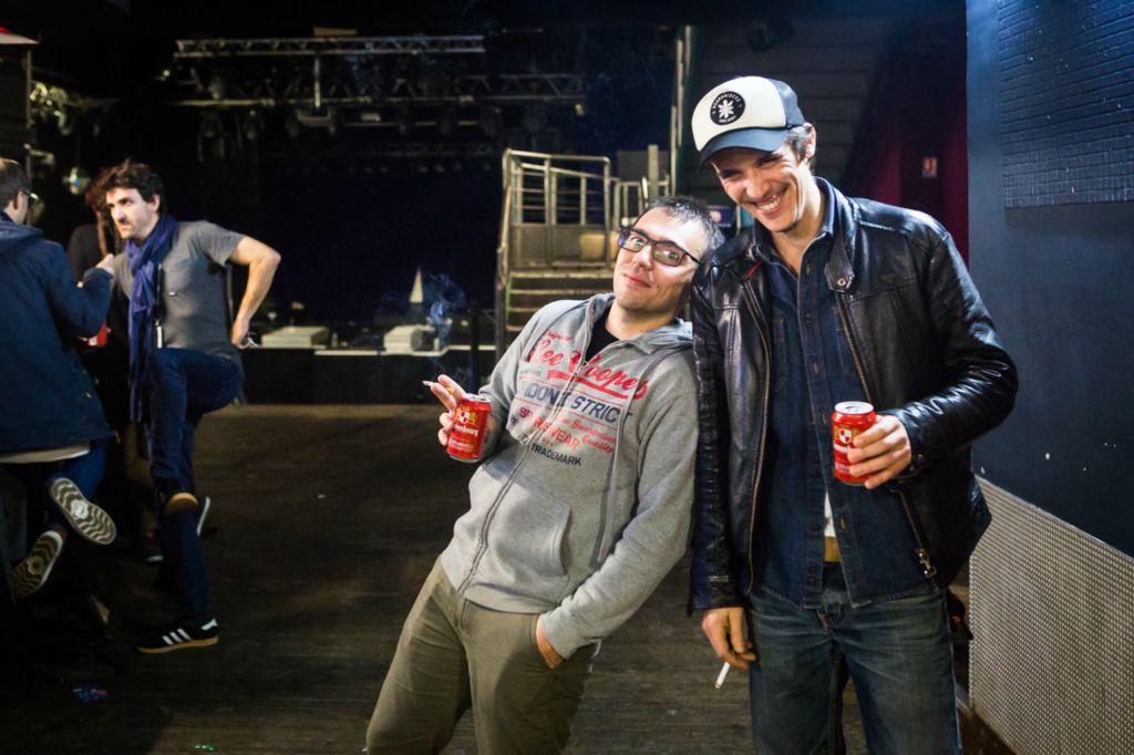 Florent Acker et Medhi Seghiri