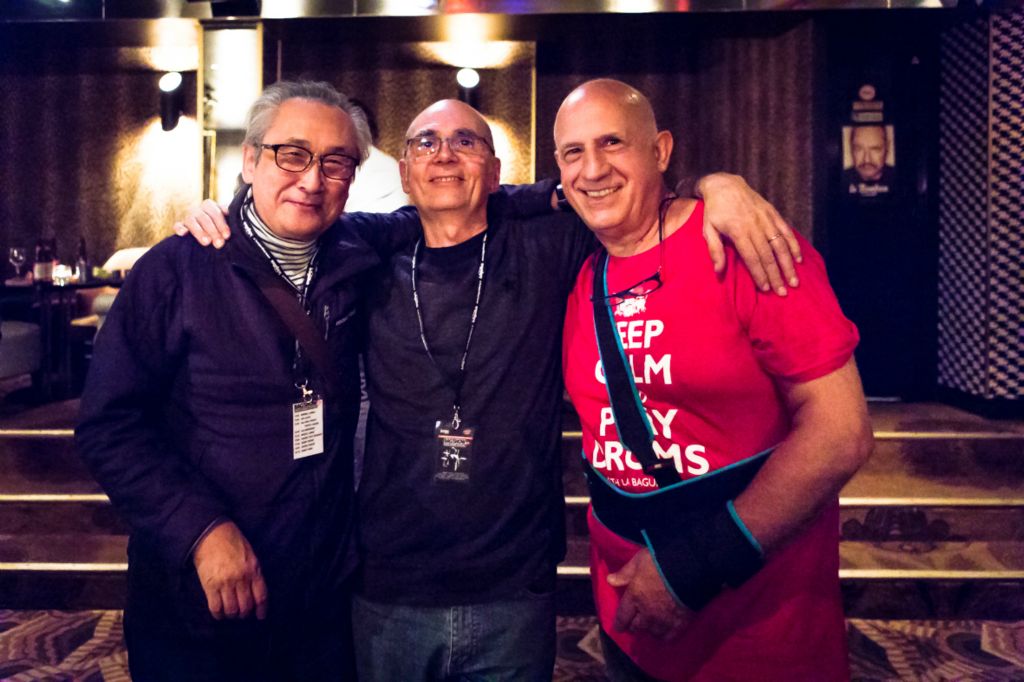 Mike Shimada DG Hoshino (Tama) et fidèle Ami de Philippe Lalite avec Alain Gozzo aussi fidèle Ami depuis ... 40 ans!!!