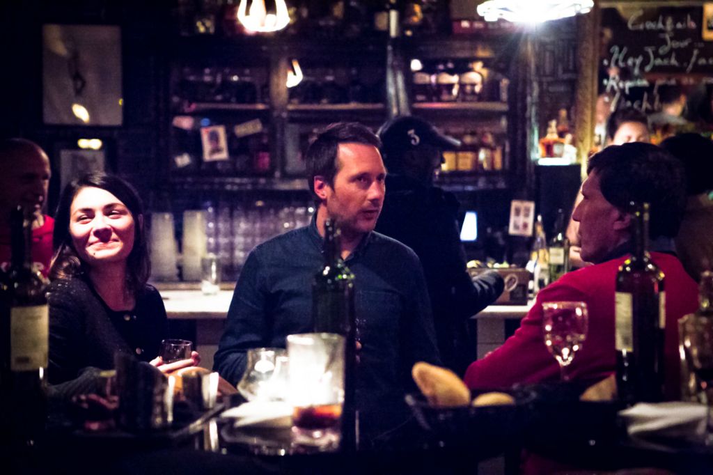 Kevin Monsigny de chez Yamaha et Serge Abraham le big boss Saico (Meinl, Mapex et Ludwig)