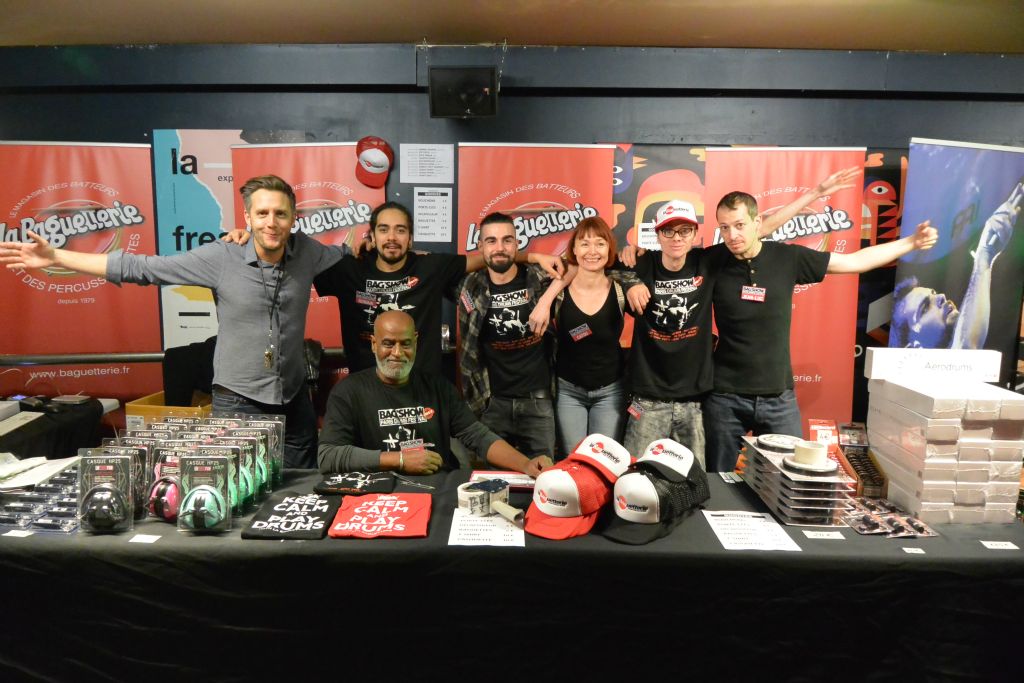 Stéphane Durin, Romain Fiakafonu, Mazid Menhabi, Morgan Desmurs, Catou Moet, Elvis et Jean Luc Navarre