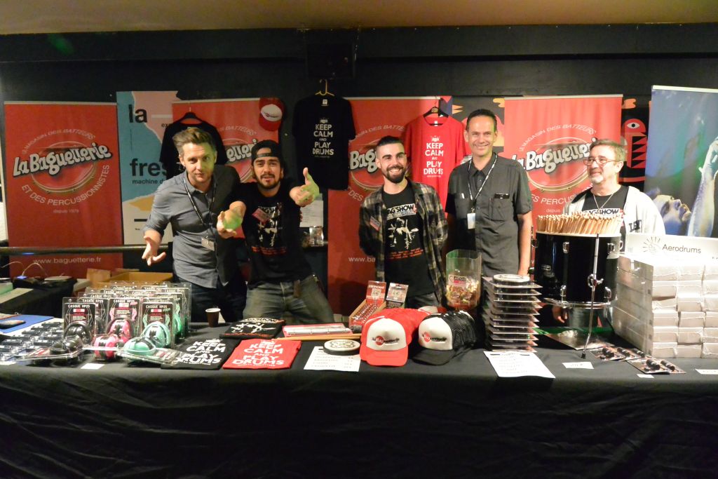 Stephane Durin, Romain Fiakafonu, Morgan Desmurs, Oscar Arcila et Laurent Thiaudière