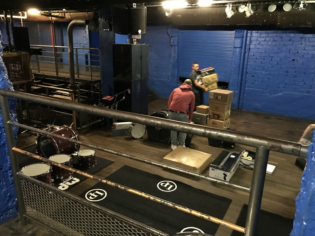 Le bientôt Stand Hoshino qui distribue désormais ses marques Tama et Ibanez directement.