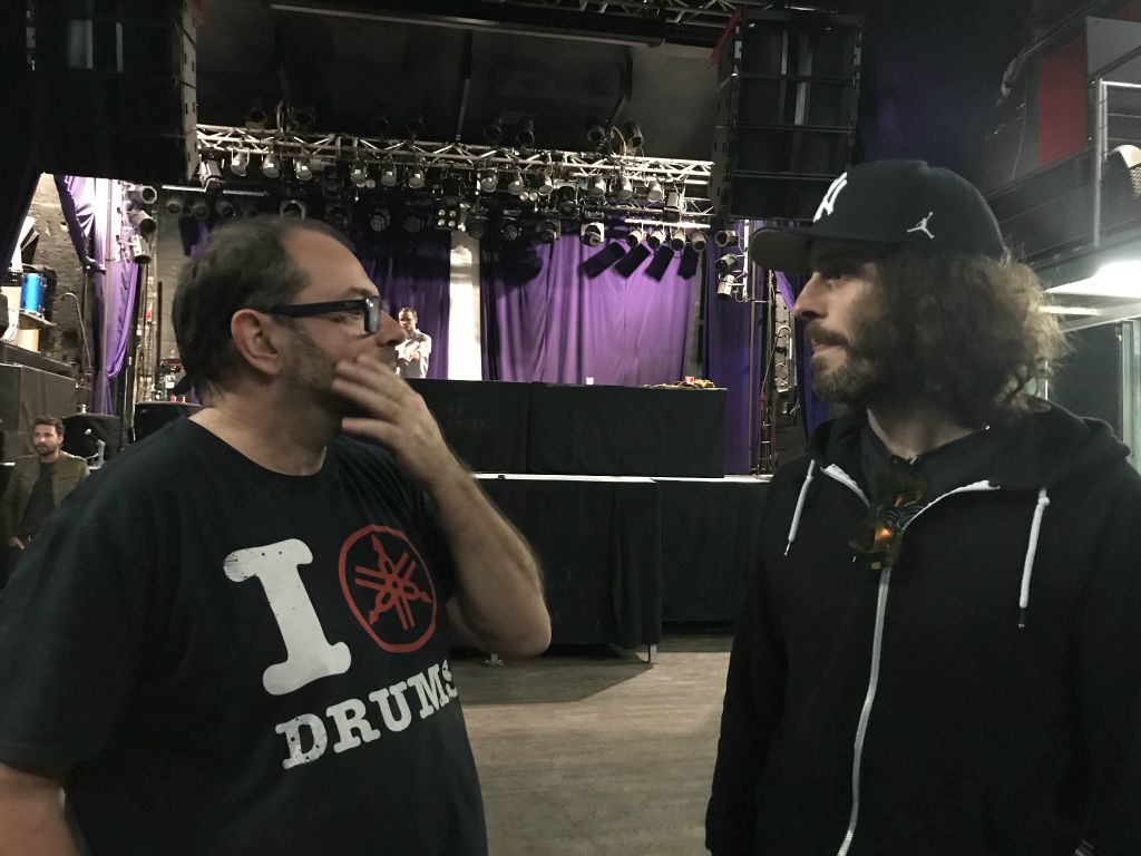 Visite de Jimmy Palegrosi en compagnie de Nicolas Filiatreau