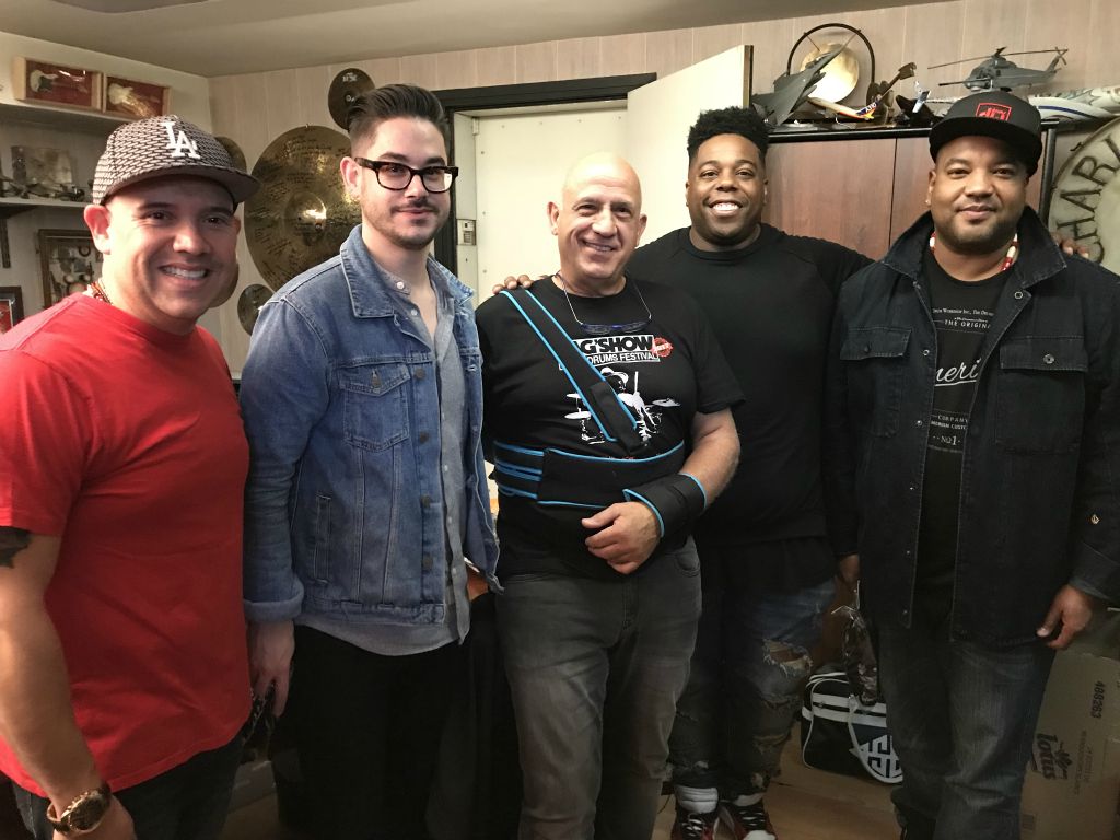 Fausto Cuevas, Joe Clegg, Philippe lalite, Aaron Spears et Raul Pineda