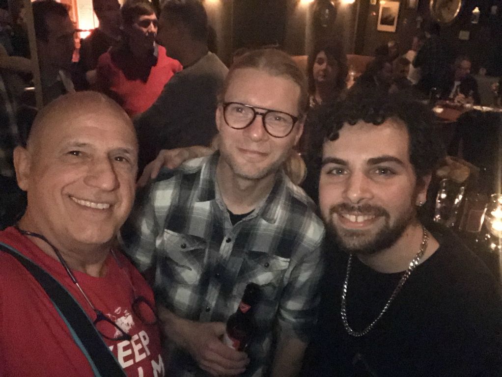 Philippe Lalite et Miguel Lamas accompagné de son tech