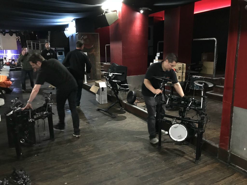 Installation du stand Roland