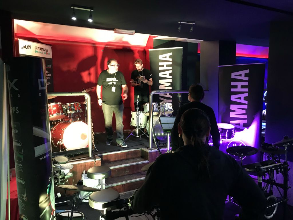 installation du stand Yamaha