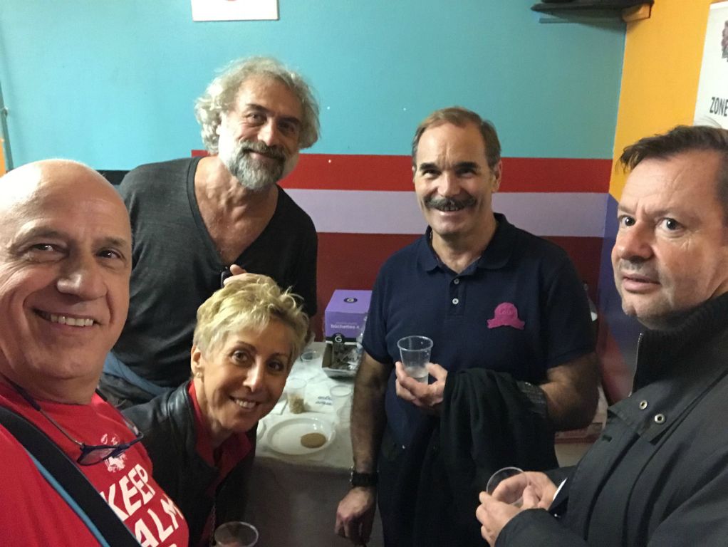 Babeth et Christophe Bouvet ainsi que Pierre Lebrun, les amis pilotes Air France de Philippe lalite et Docteur Patrick Houvet le Chirurgien de l'épaule de Philipppe!!!