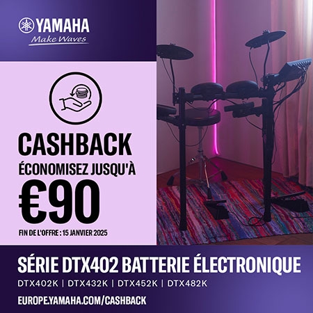 Yamaha Cashback DTX