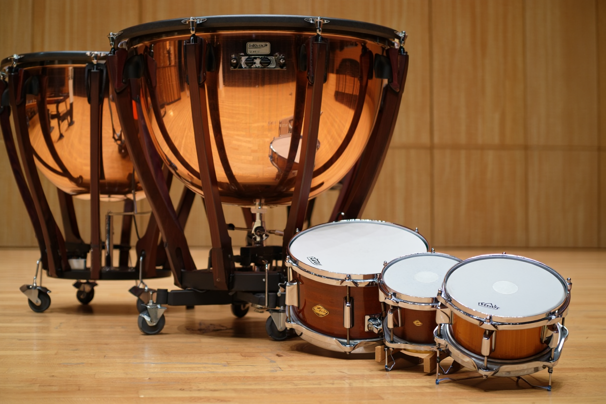 Photo comparative des deux types de timbales